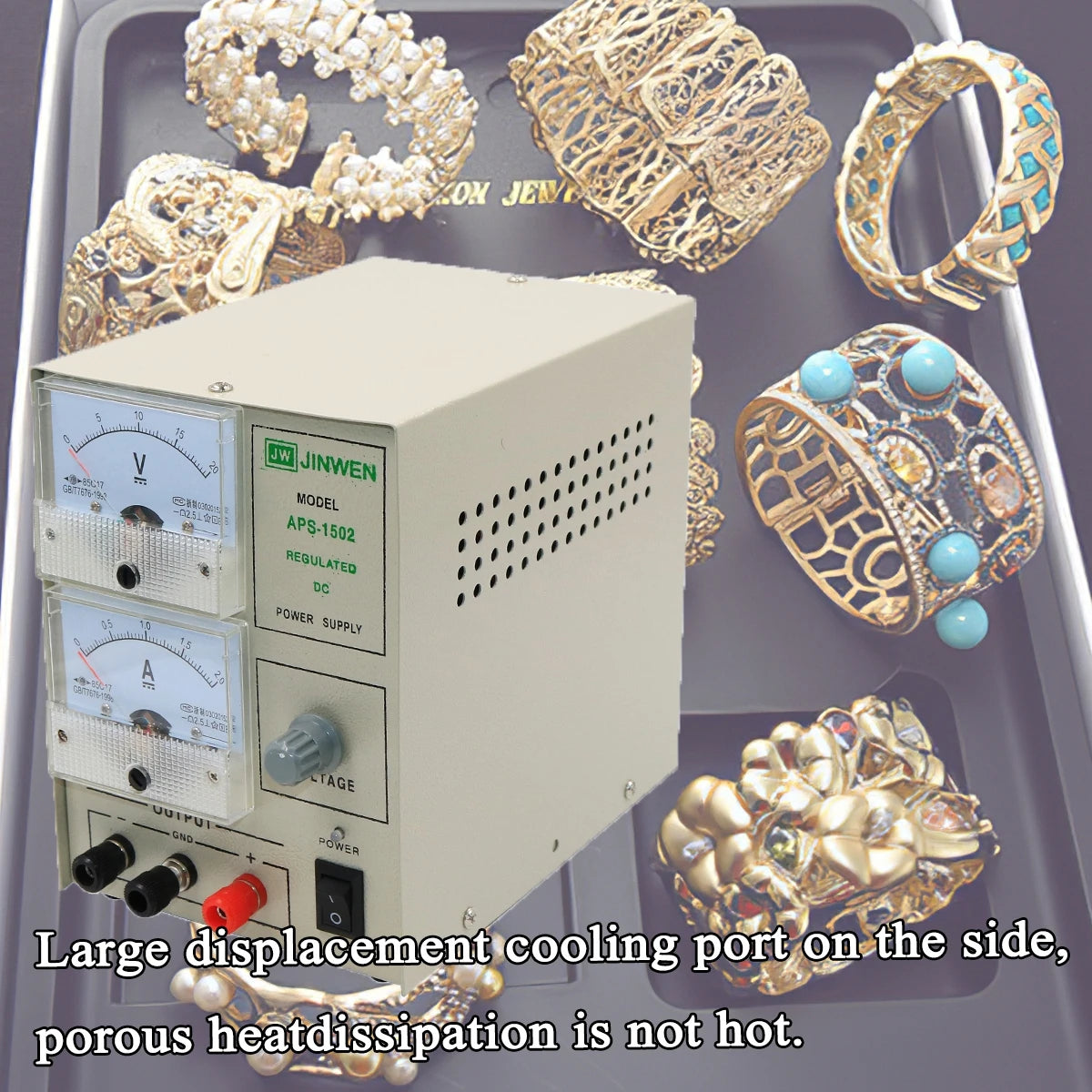 110V Electroplating Machine Gold Plating Tool for Jewelry Silver and Platinum Plating Equipment