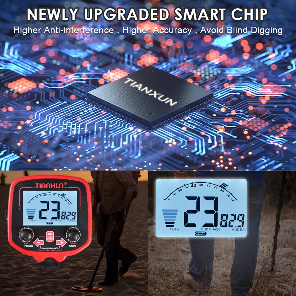 TIANXUN TX850 Metal Detector Waterproof Pinpointer Pro