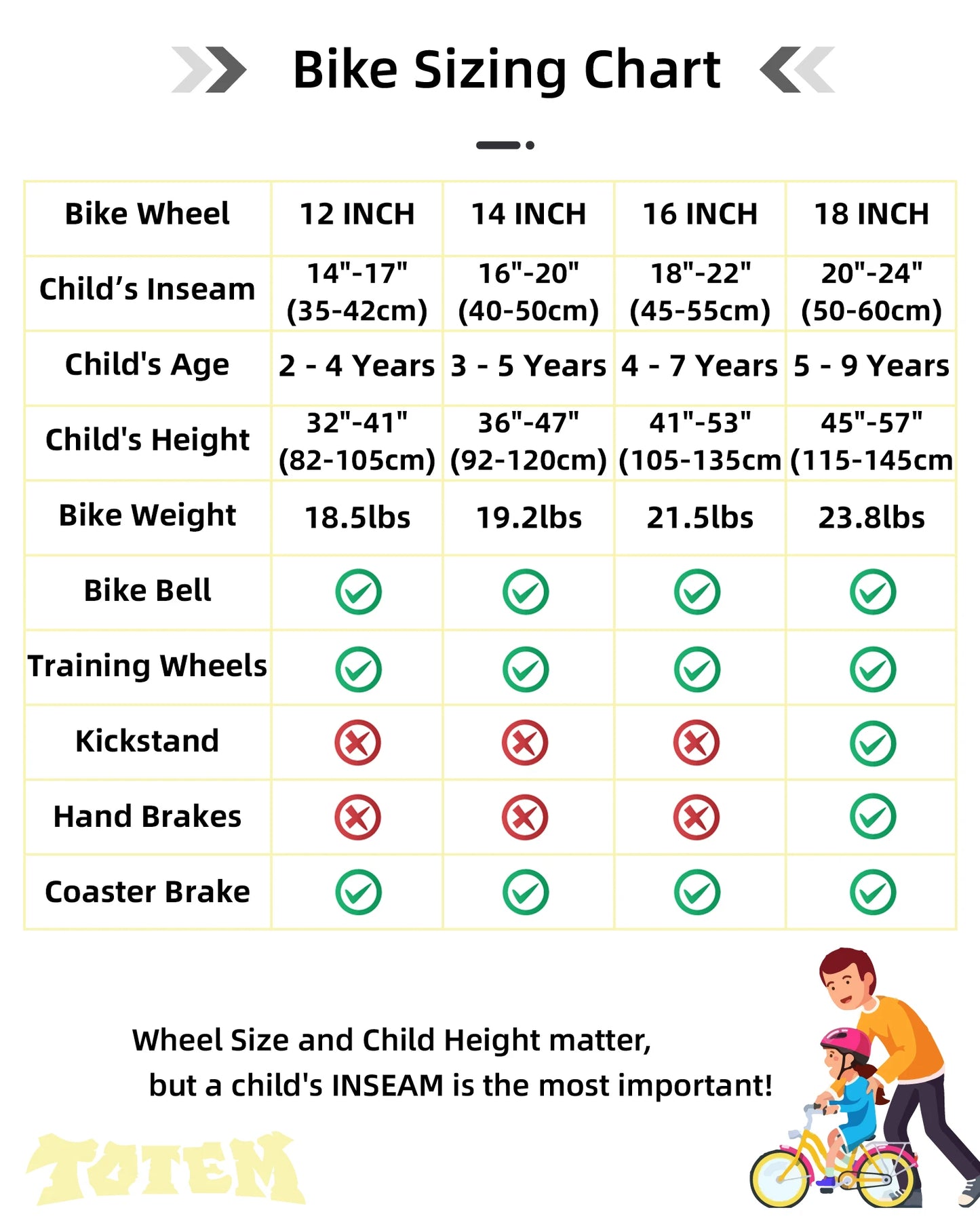 JOYSTAR Kids Bike for Boys and Girls Ages 2 to 9 Years Old 12 14 16 18 Inch BMX Style Bicycles with Training Wheels