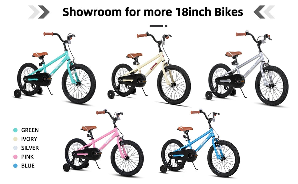 JOYSTAR Kids Bike for Boys and Girls Ages 2 to 9 Years Old 12 14 16 18 Inch BMX Style Bicycles with Training Wheels
