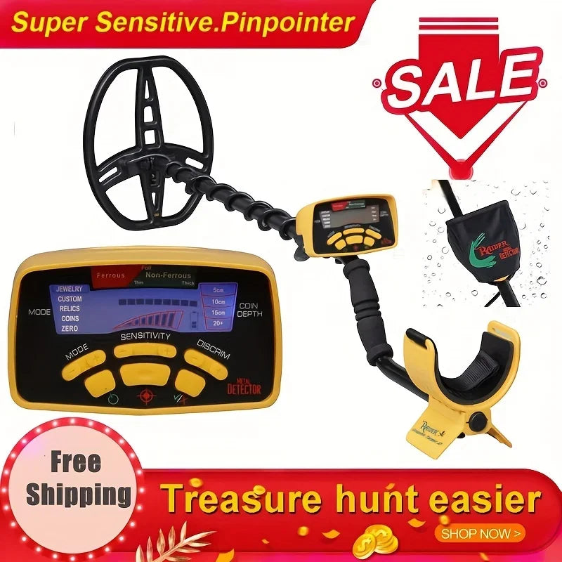 MD6350 Underground Metal Detector Gold Digger Treasure Hunter Professional Detecting Equipment Two Year Warranty