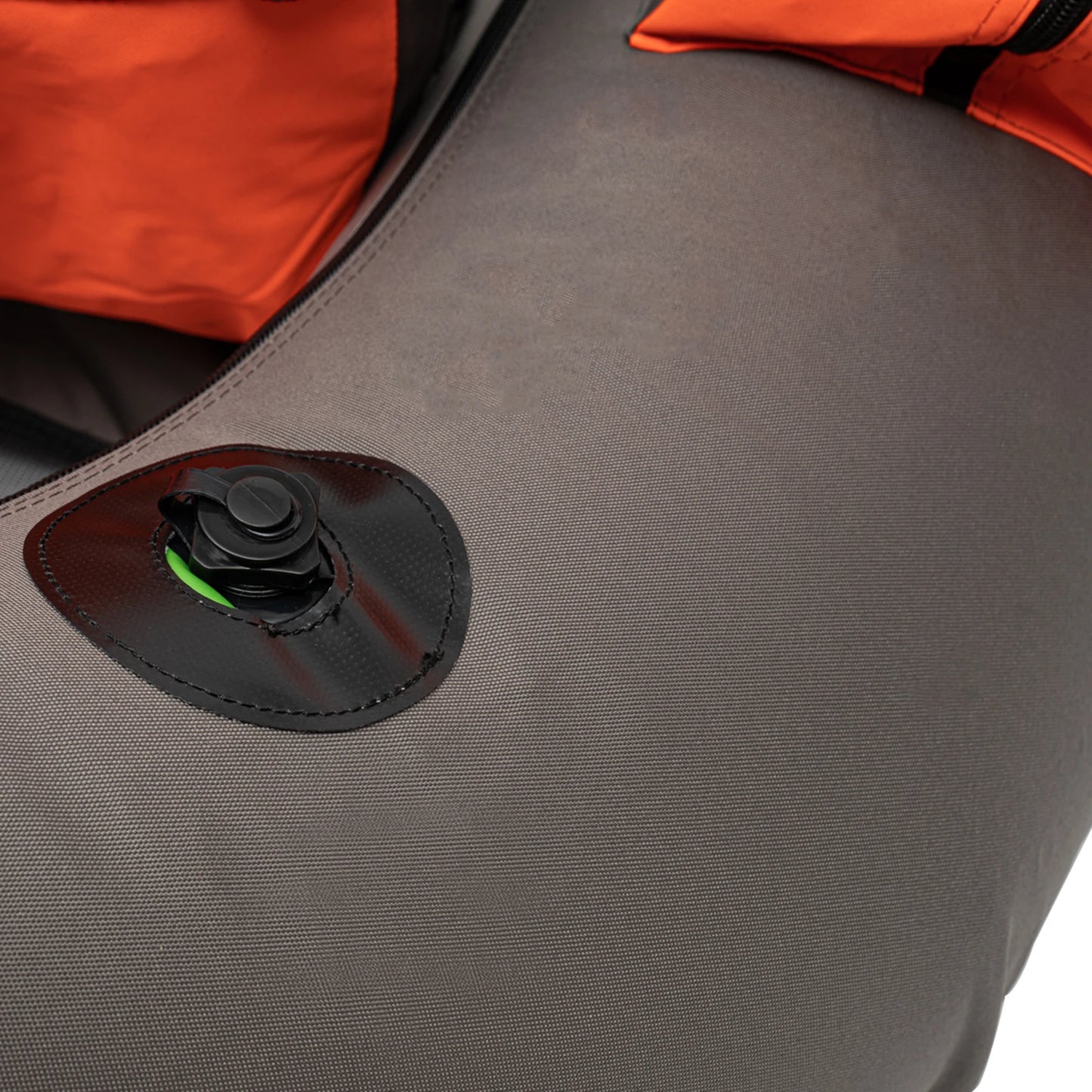 Outdoor Inflatable Fishing Boat with Oxford Cloth and Aluminum Construction