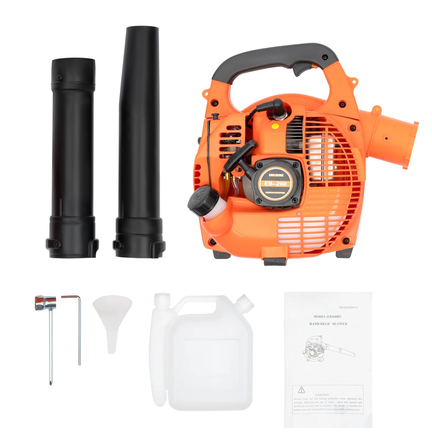 Gas Leaf Blower 25.4cc 2 Stroke Commercial Handheld Tool