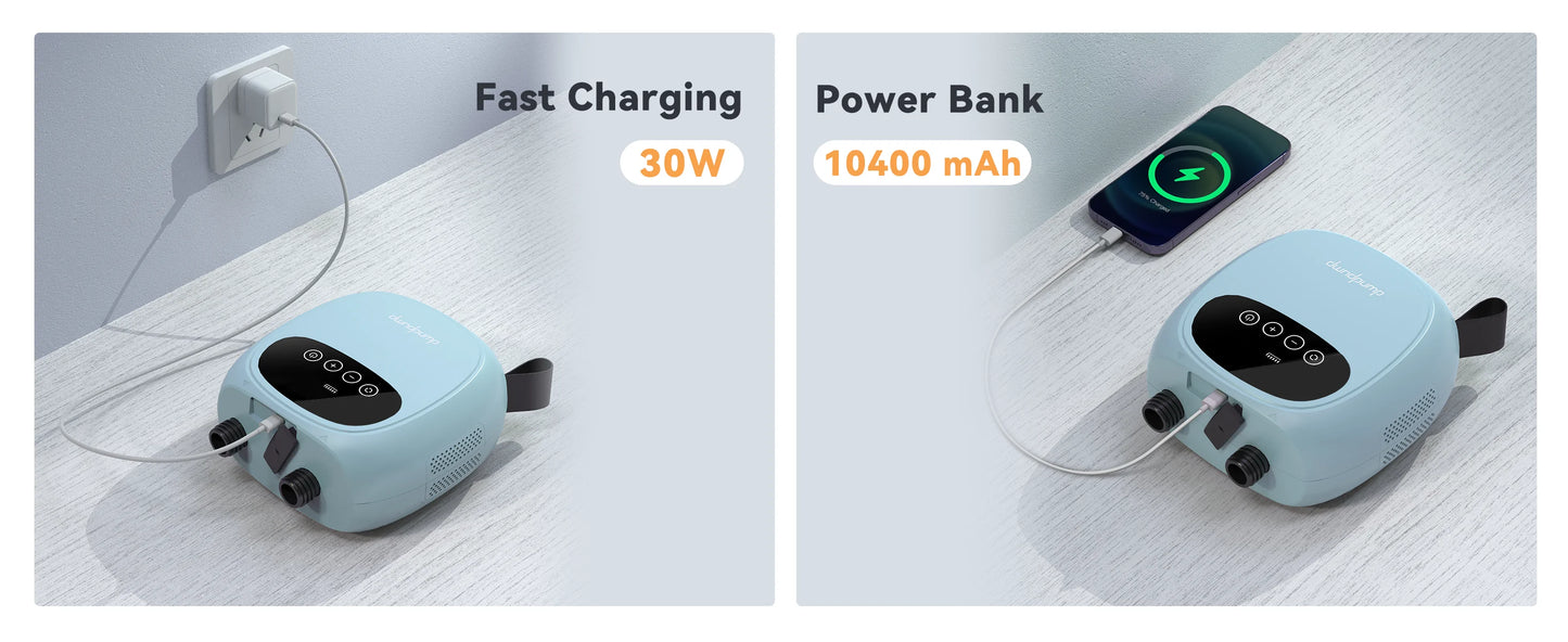 Electric 20 PSI SUP Pump With 38.48Wh Battery Paddle