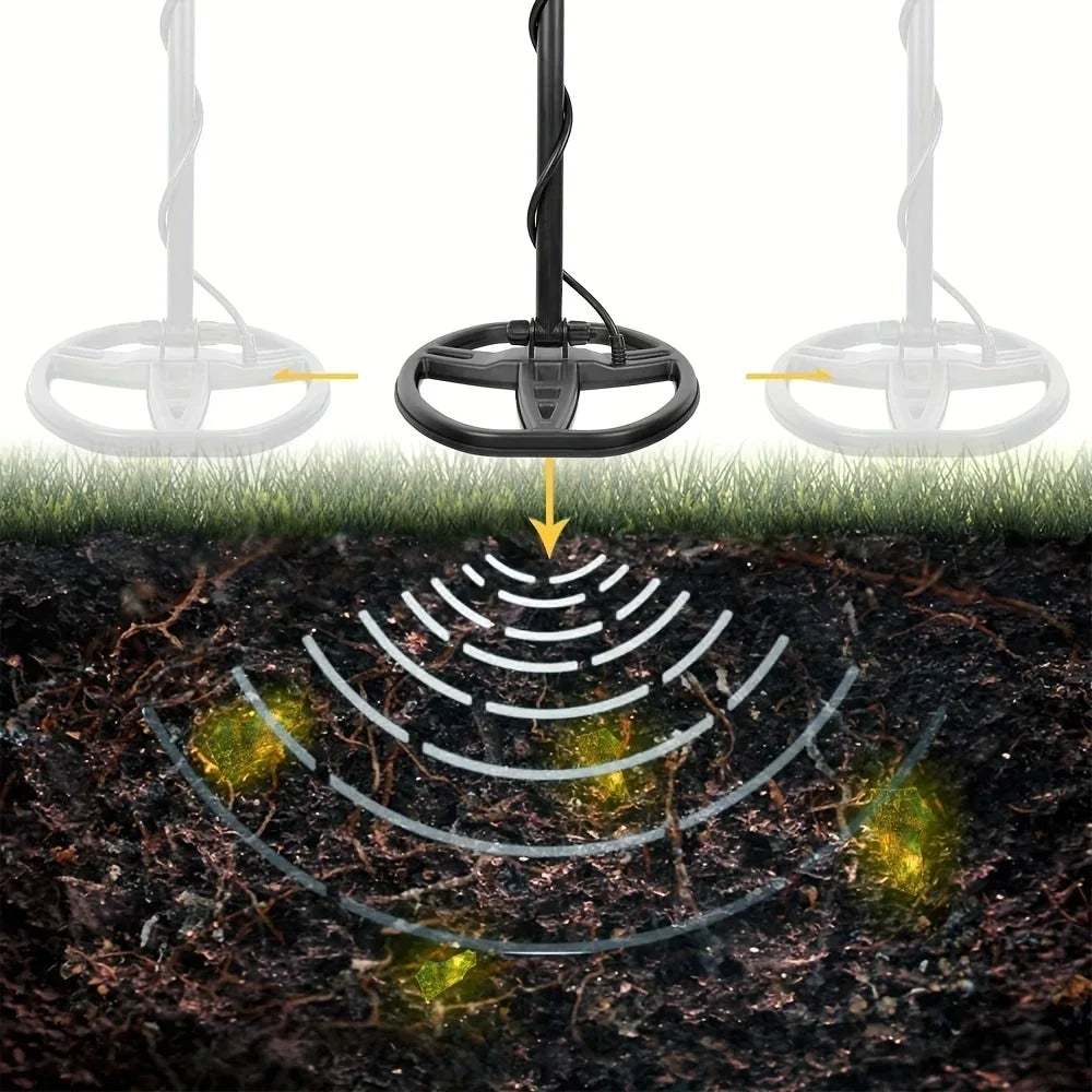 MD6350 Underground Metal Detector Gold Digger Treasure Hunter Professional Detecting Equipment Two Year Warranty