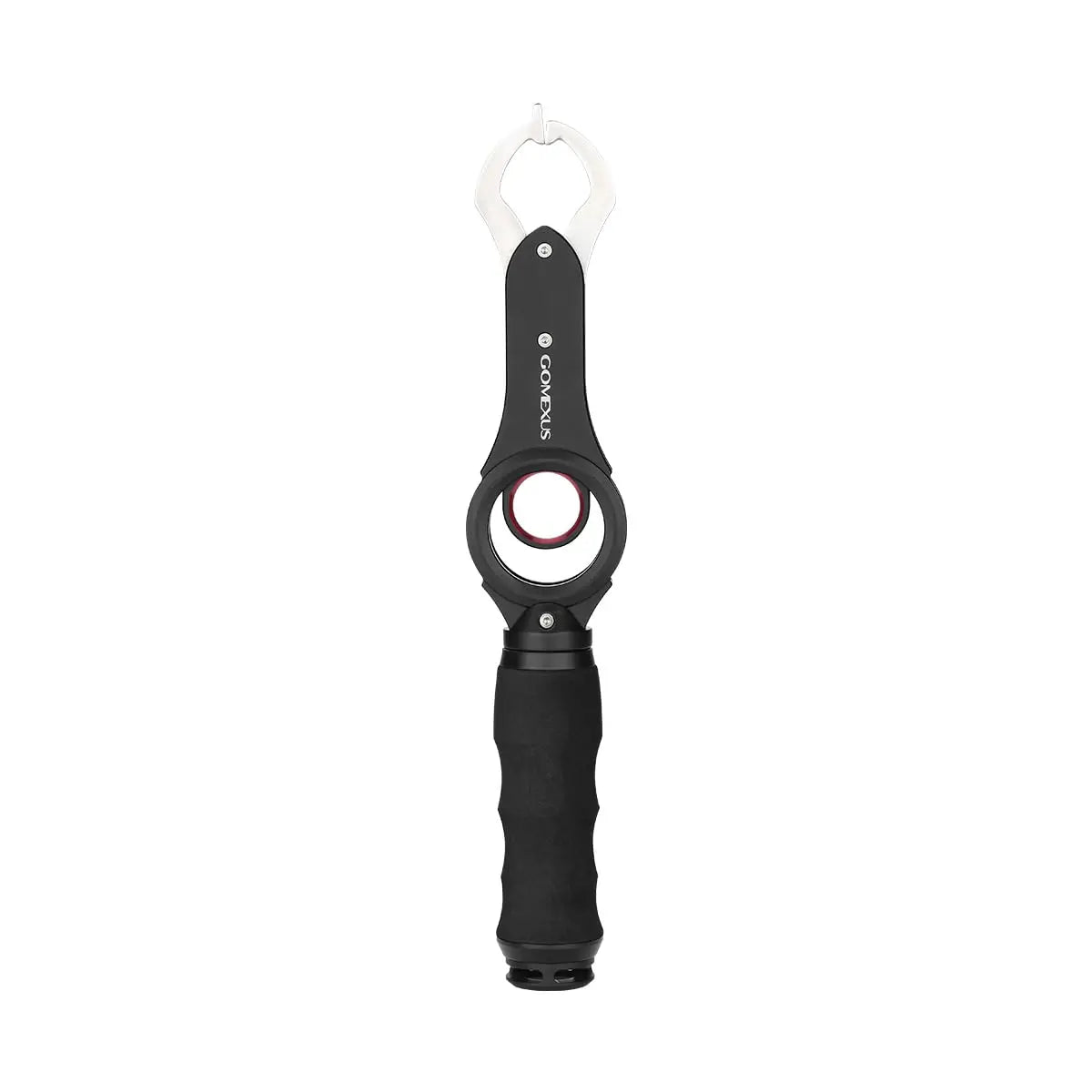 Gomexus Fish Lip Gripper with Scale Maximum 40 Pounds for Safe Handling Fish Easy Hook Removal Ideal Fishing Gifts for Men