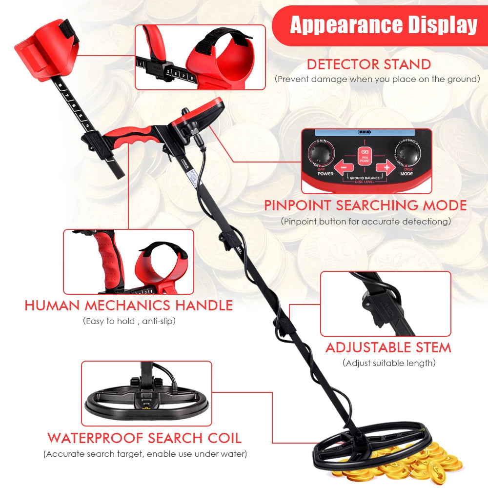 TIANXUN TX850 Metal Detector Waterproof Pinpointer Pro
