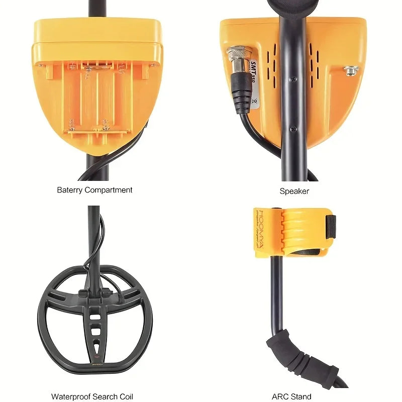 MD6350 Underground Metal Detector Gold Digger Treasure Hunter Professional Detecting Equipment Two Year Warranty