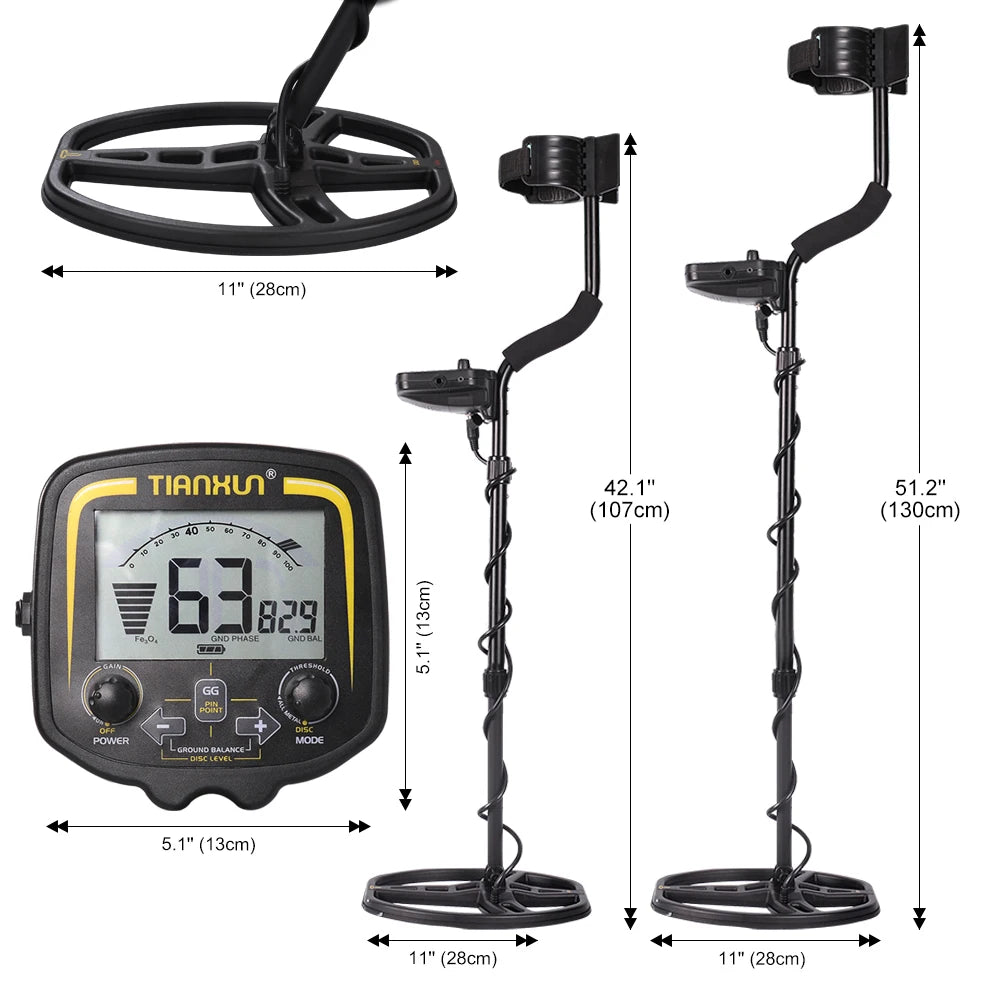 TIANXUN TX850 Metal Detector Waterproof Pinpointer Pro