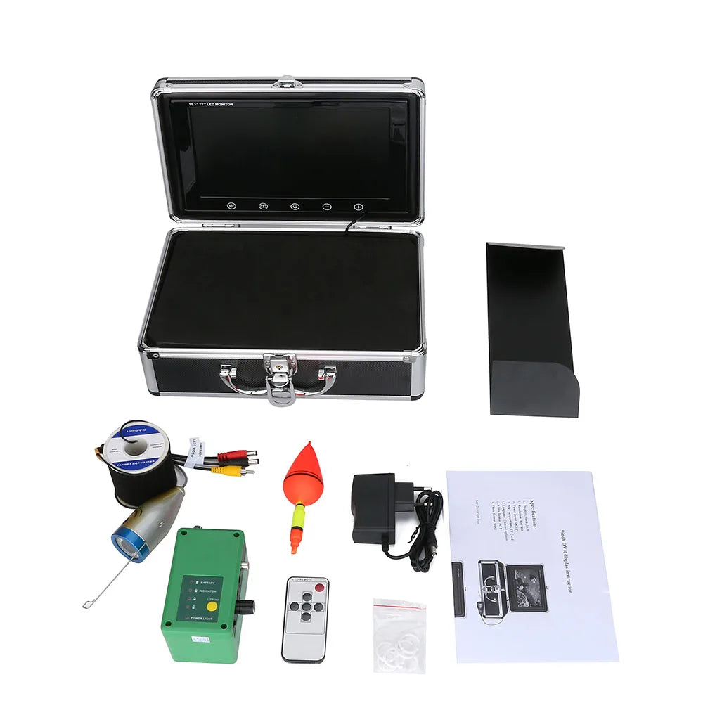 MOUNTAINONE Underwater Fishing Camera Fish Finder With LEDs And Infrared