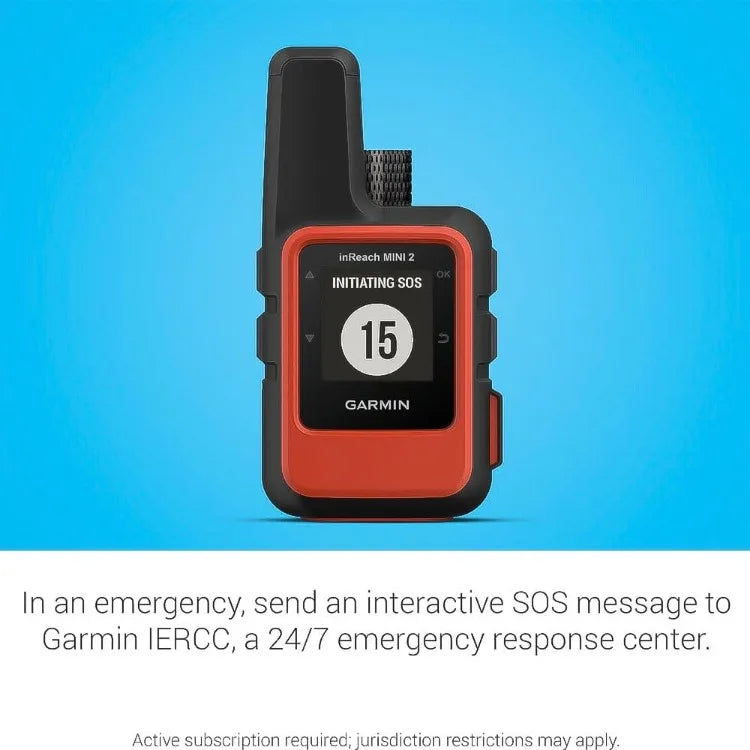 inReach Mini 2, Lightweight Satellite Communicator, Orange
