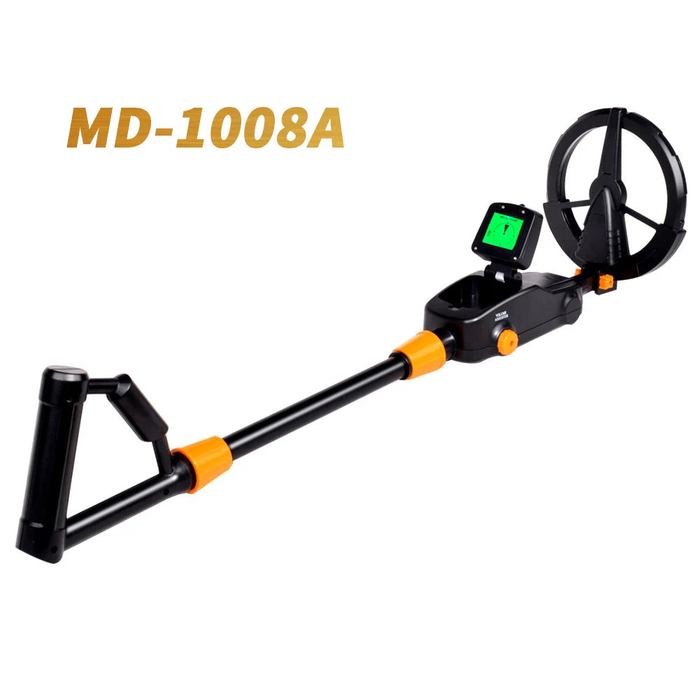 Metal Detector Kit for Kids with Waterproof Coil Backlight LCD Display Adjustable Metal Finder Tool for Jewelry and Coin Detecting
