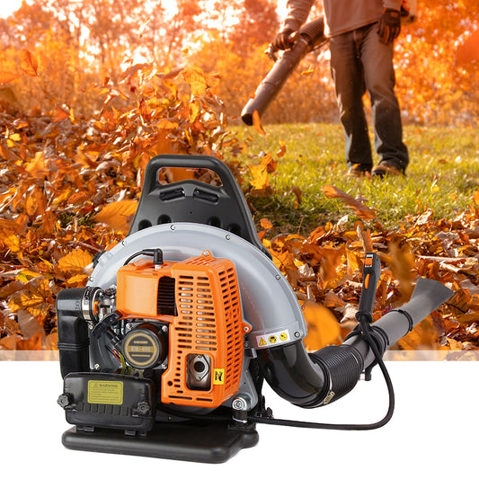Bymaocar Commercial Grade Gas Powered Backpack Leaf Blower