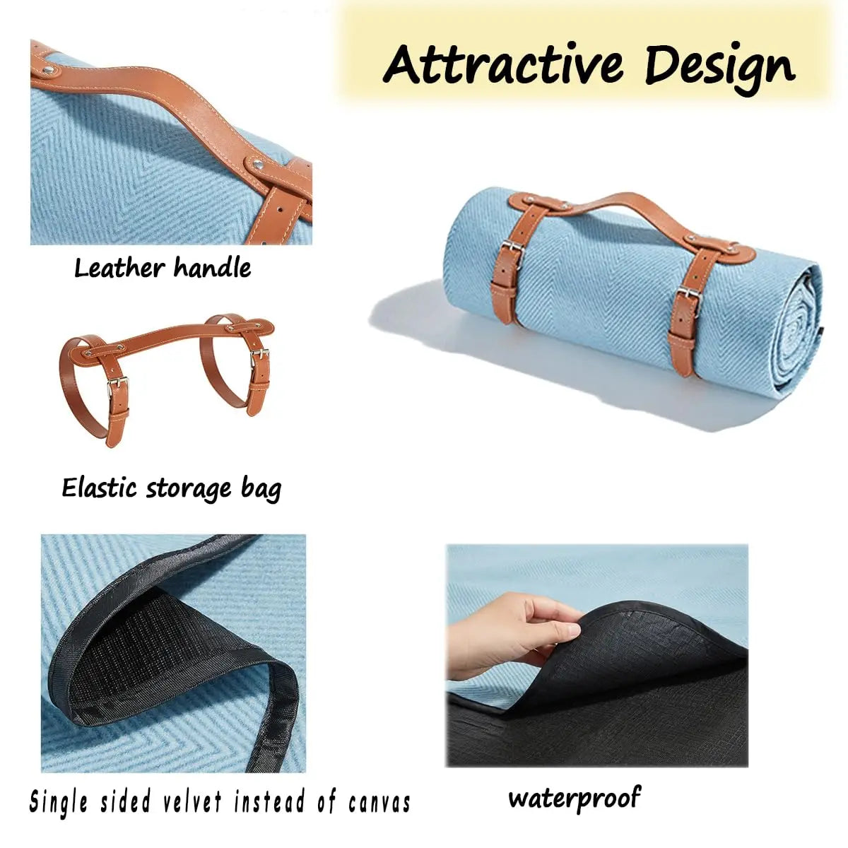 Picnic Outdoor Blankets Extra Large Waterproof Portable Camping Blanket