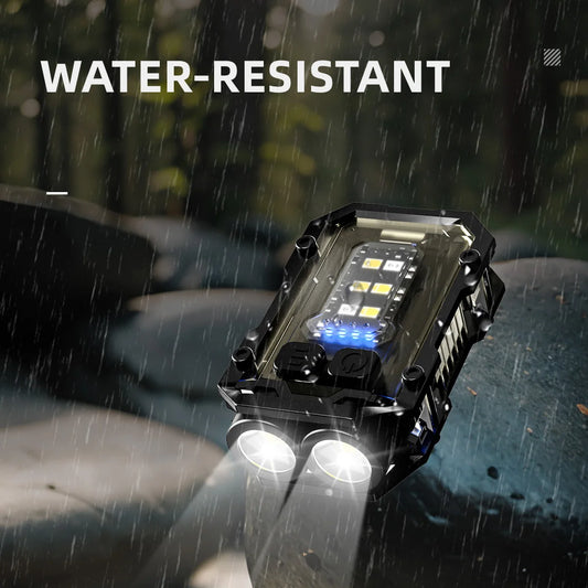 WARSUN Mini LED Flashlight SQ10 Rechargeable Keychain Torch