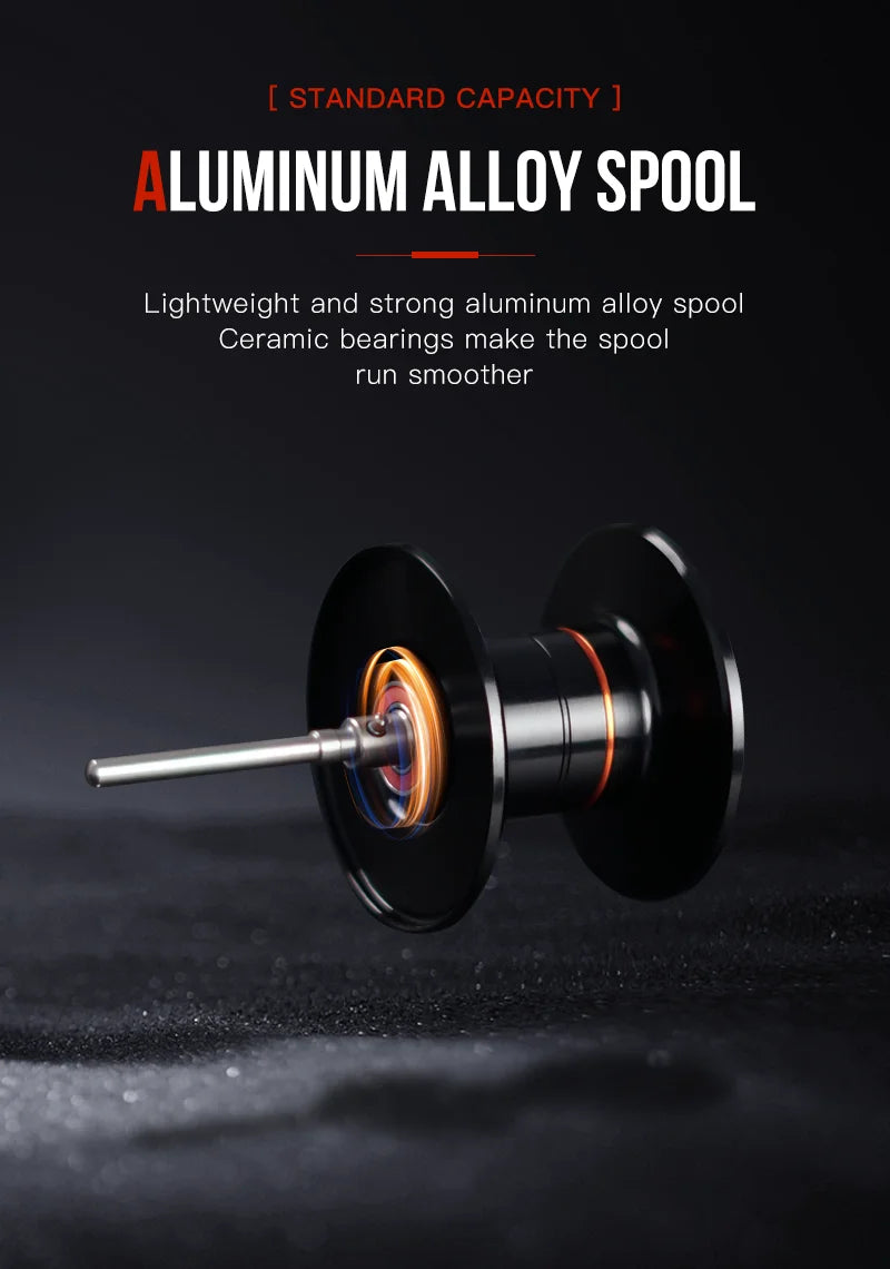 SeaSir Cast X2 Baitcasting Reel 7.3 to 1 Gear Ratio