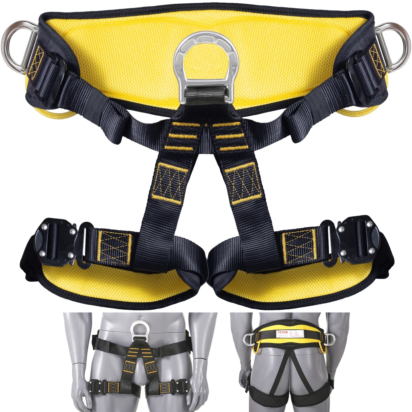 SucceBuy Half Body Safety Harness For Tree Climbing Rescue