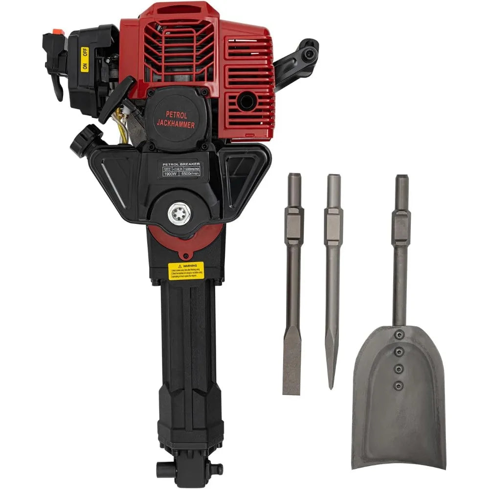 Handheld Trencher Digger 52CC Gas Powered Garden Tree Digger