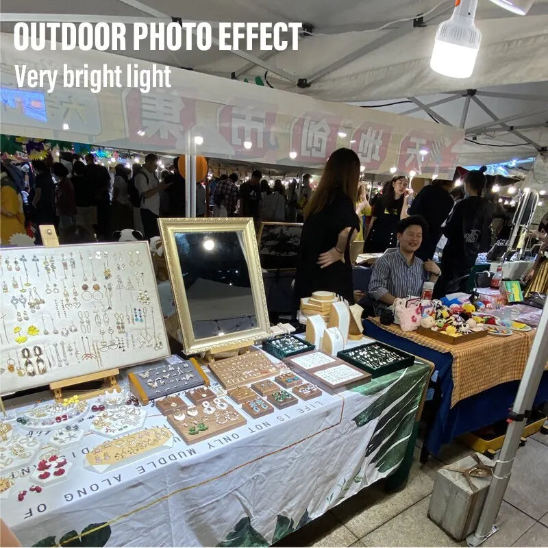 RxZoA Outdoor USB Rechargeable LED Lantern Emergency Light