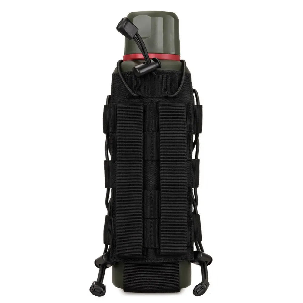 Outdoor Tactical MOLLE Nylon Water Bottle Holder Camping Hiking Mountaineering Pouch Bags