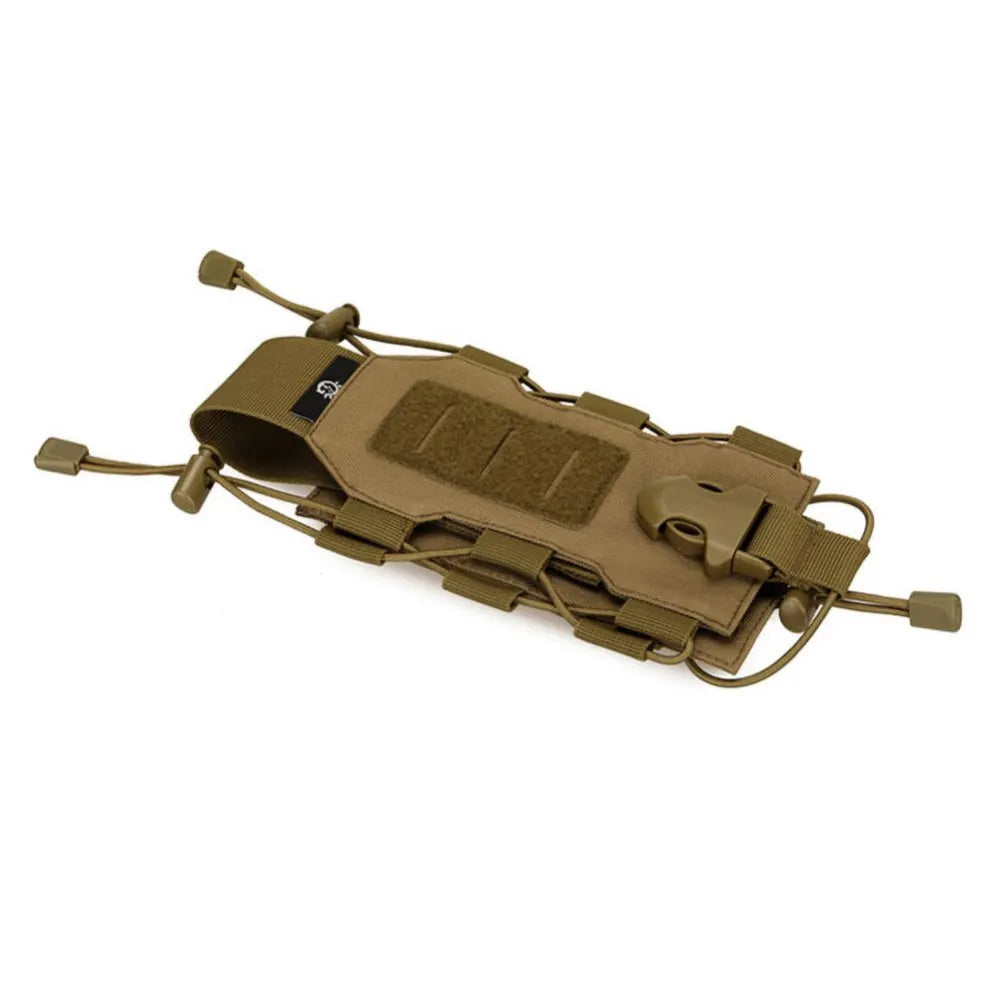 Outdoor Tactical MOLLE Nylon Water Bottle Holder Camping Hiking Mountaineering Pouch Bags