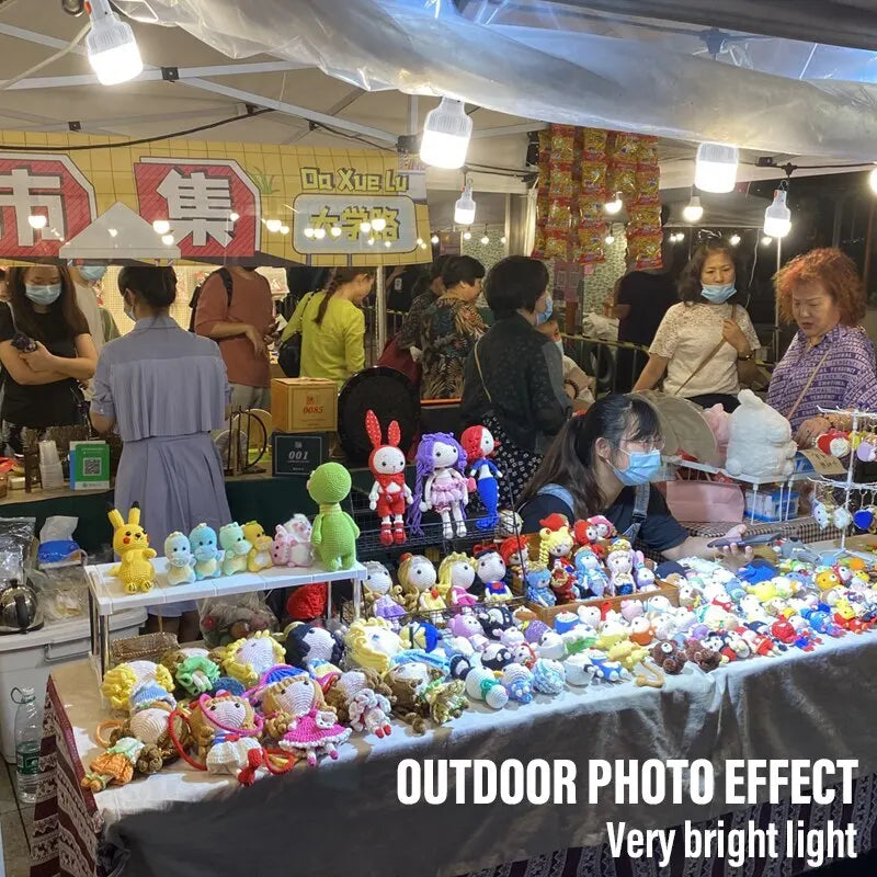 RxZoA Outdoor USB Rechargeable LED Lantern Emergency Light