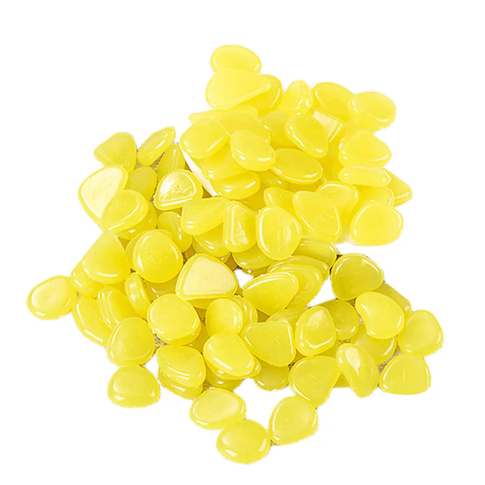 Glow In The Dark Pebbles for Aquarium Fish Tank Decor