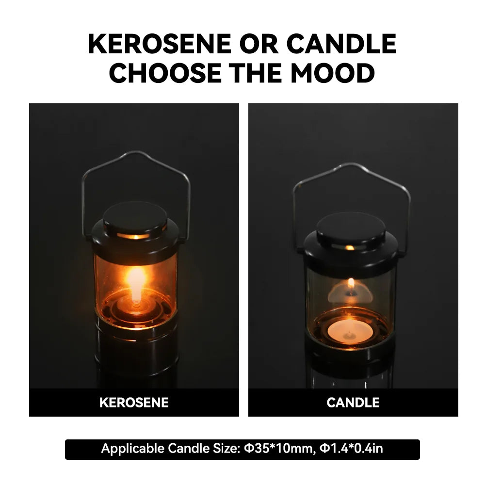 Fire Maple Aurora Oil And Candle Lantern For Camping