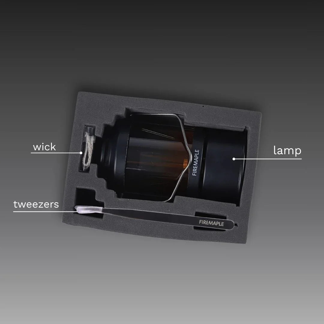 Fire Maple Aurora Oil And Candle Lantern For Camping