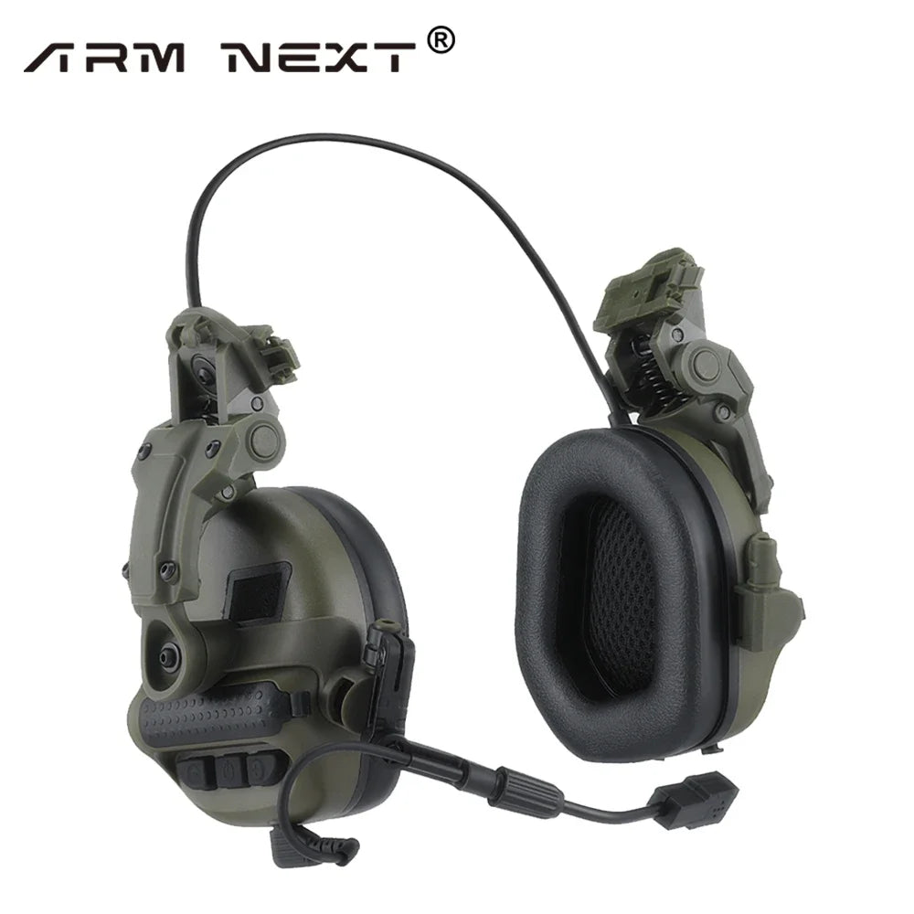 ARM NEXT Tactical Headset Ptt Communication Earphone