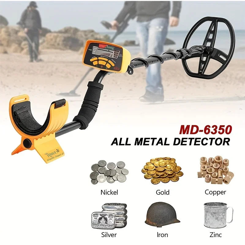 MD6350 Underground Metal Detector Gold Digger Treasure Hunter Professional Detecting Equipment Two Year Warranty