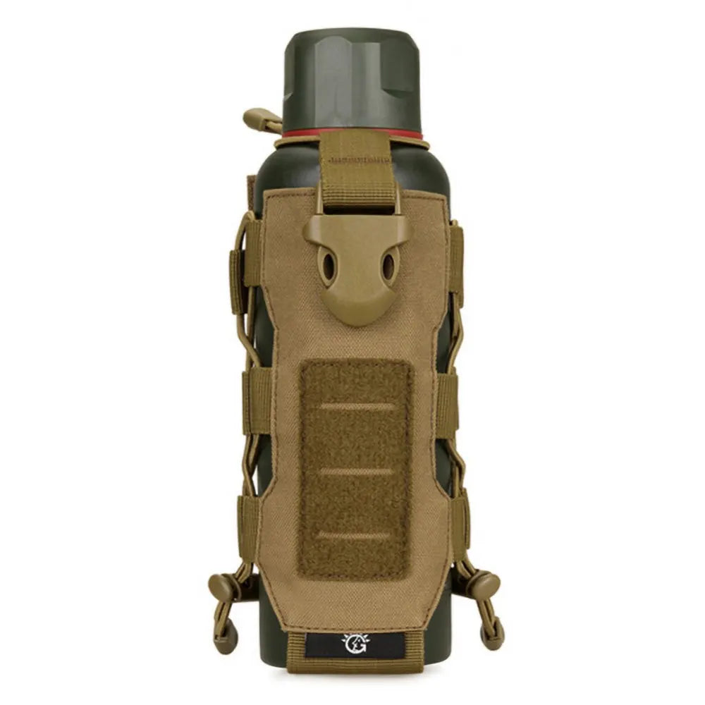 Outdoor Tactical MOLLE Nylon Water Bottle Holder Camping Hiking Mountaineering Pouch Bags