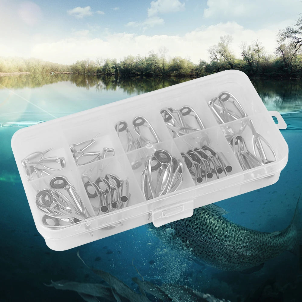 Stainless Steel Top Tip Ring Guides for Fishing Rods