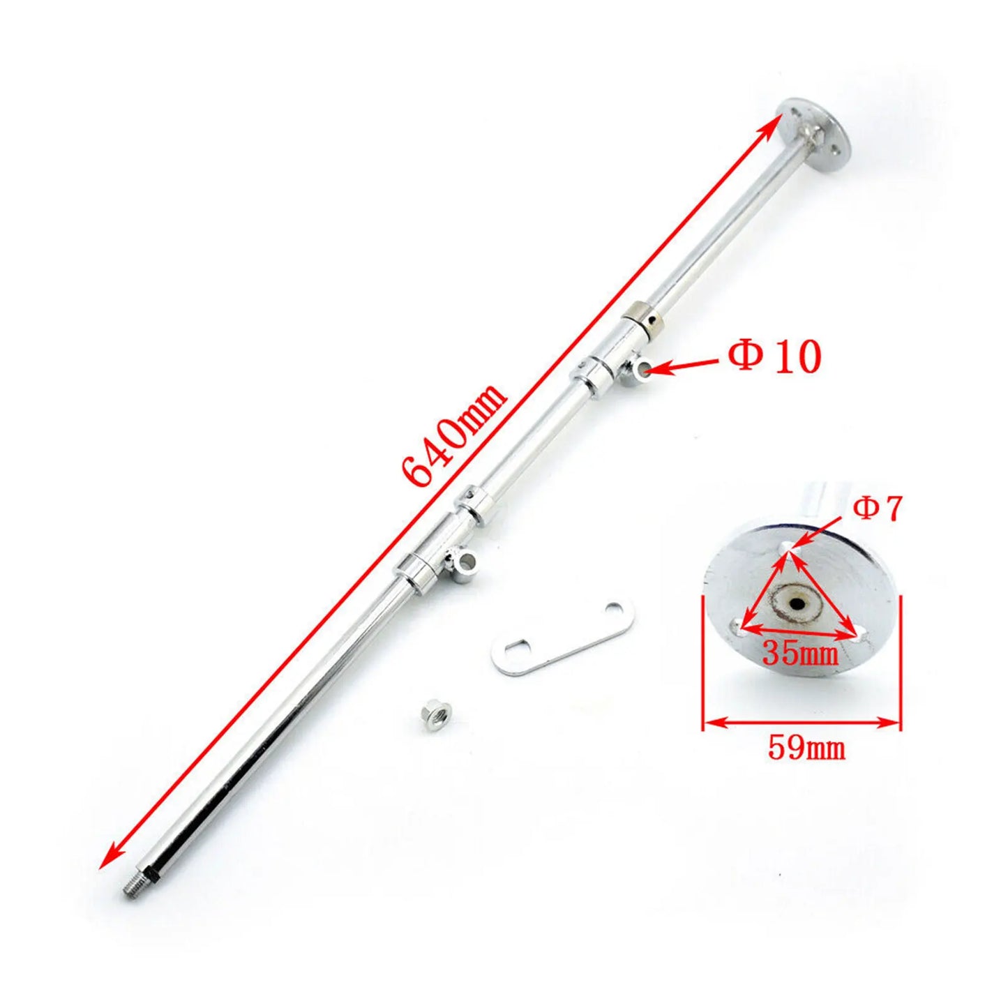 GoKart Front Axle Kit Steering Tie Rod Assembly For ATV