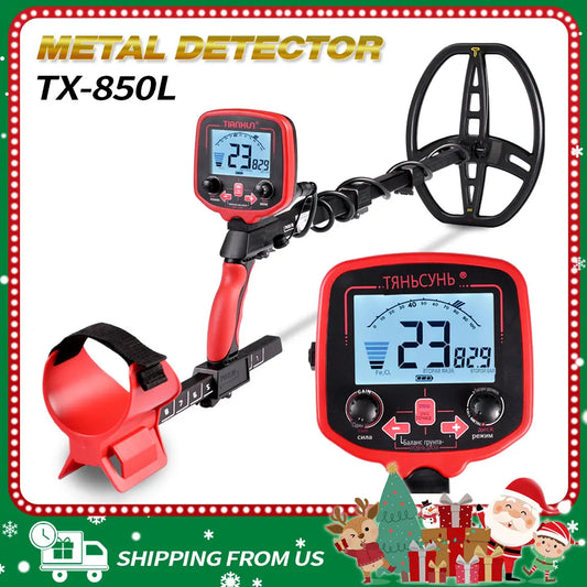 Treasure Hunter TX-850 L Metal Detector Waterproof Gold Pinpointer