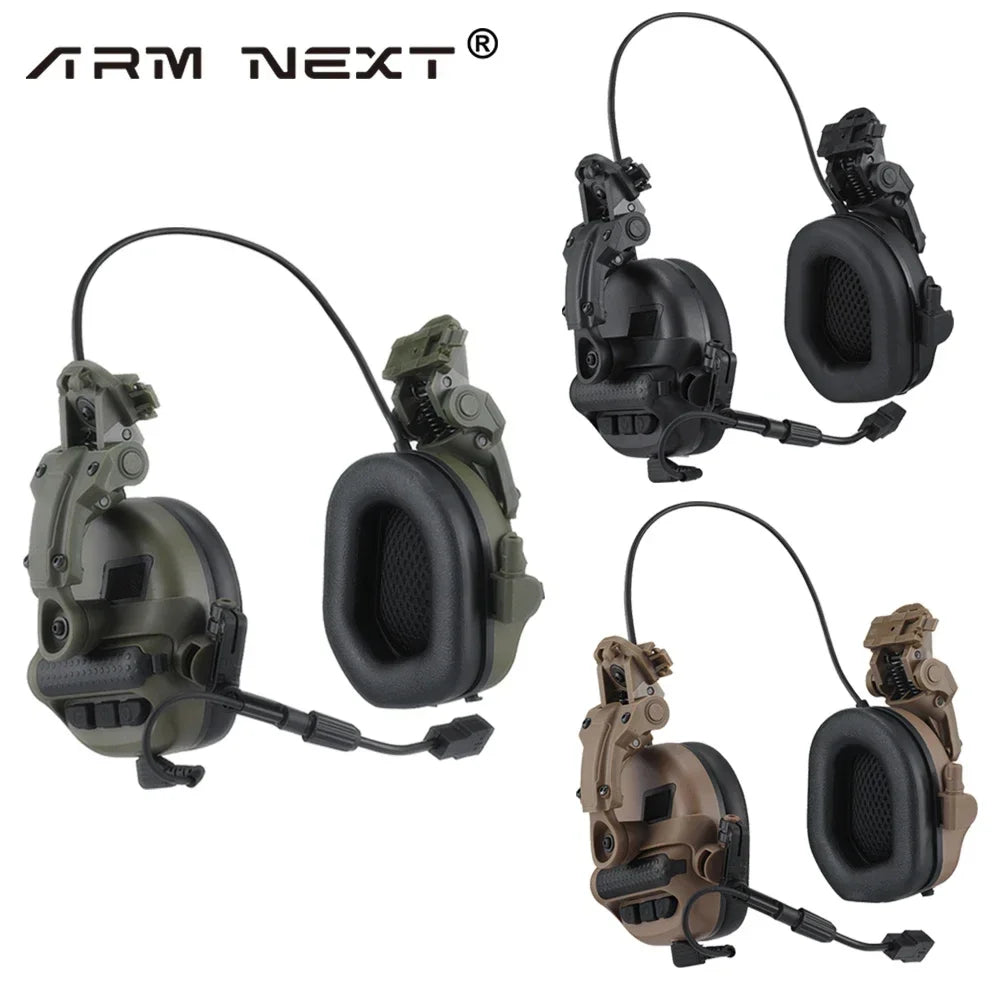 ARM NEXT Tactical Headset Ptt Communication Earphone