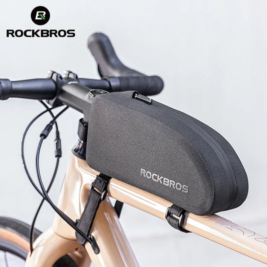 Rockbros Large Capacity Waterproof Bicycle Bag Bike Frame Top Tube Bag MTB Road Bike Accessories