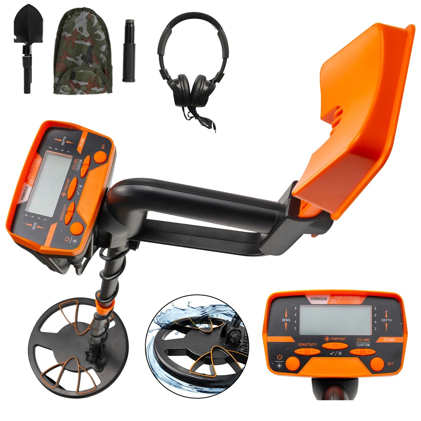 SucceBuy Metal Detector Waterproof Underwater High Accuracy