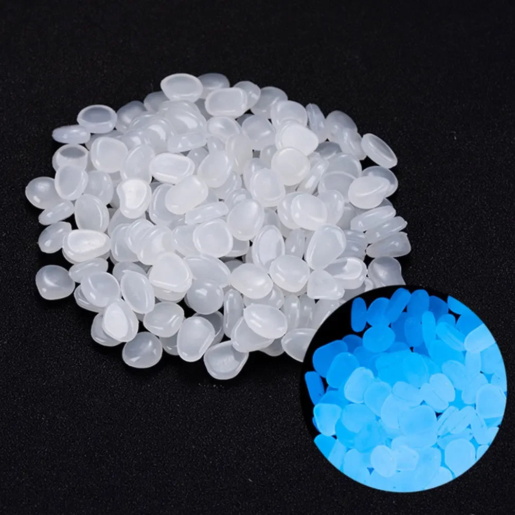 Glow In The Dark Pebbles for Aquarium Fish Tank Decor