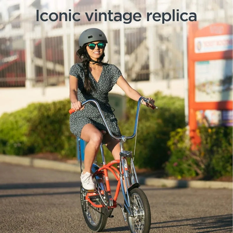 Schwinn Classic Krate Kids Bike for Boys and Girls Age 6 Plus Years Old 13 Inch Frame Iconic Sting Ray Frame and Springer Fork