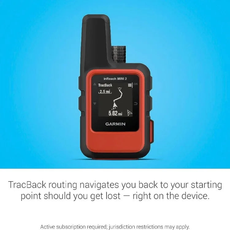 inReach Mini 2, Lightweight Satellite Communicator, Orange
