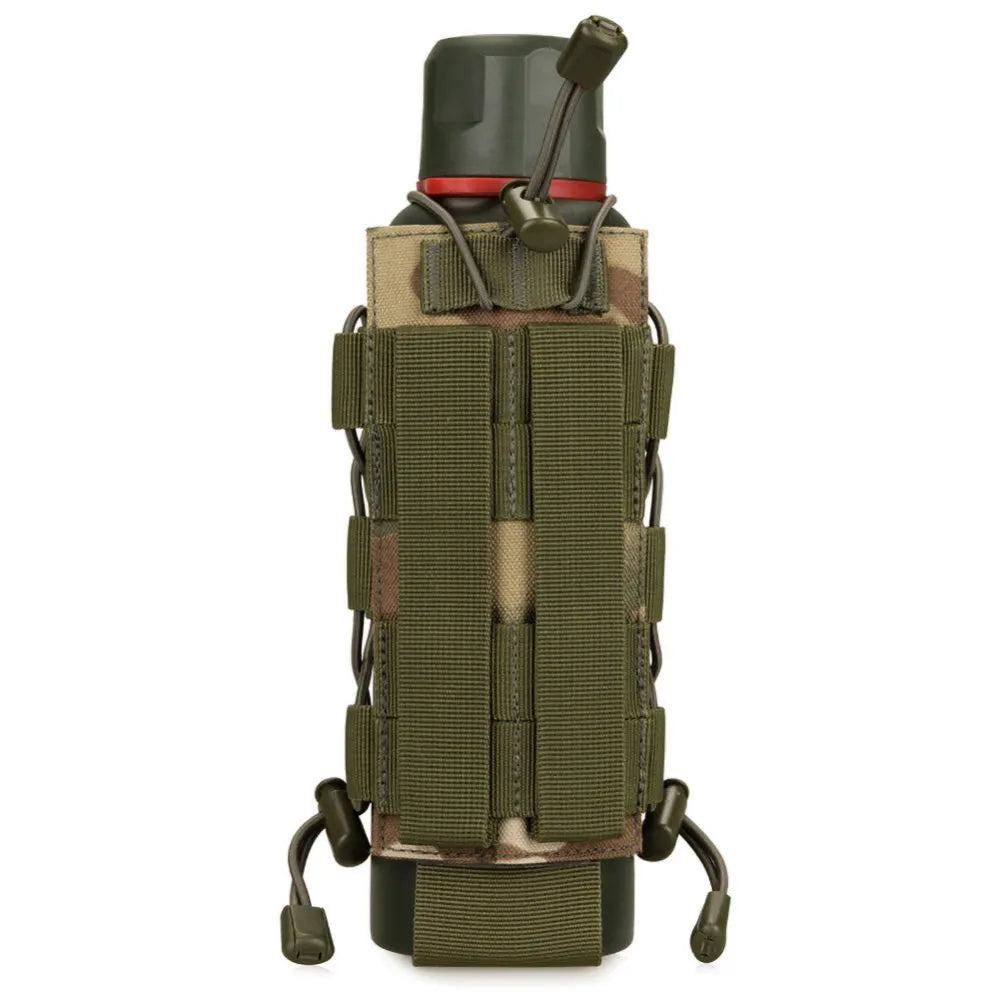 Outdoor Tactical MOLLE Nylon Water Bottle Holder Camping Hiking Mountaineering Pouch Bags