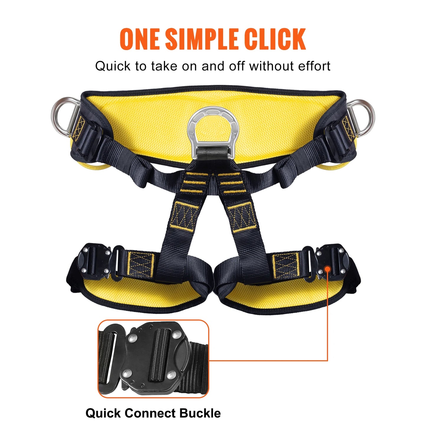 SucceBuy Half Body Safety Harness For Tree Climbing Rescue