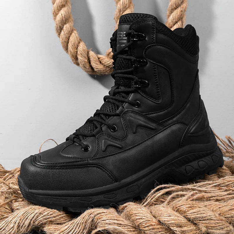 Men's Hiking Boots Outdoor Combat Walking Tactical Casual Boots