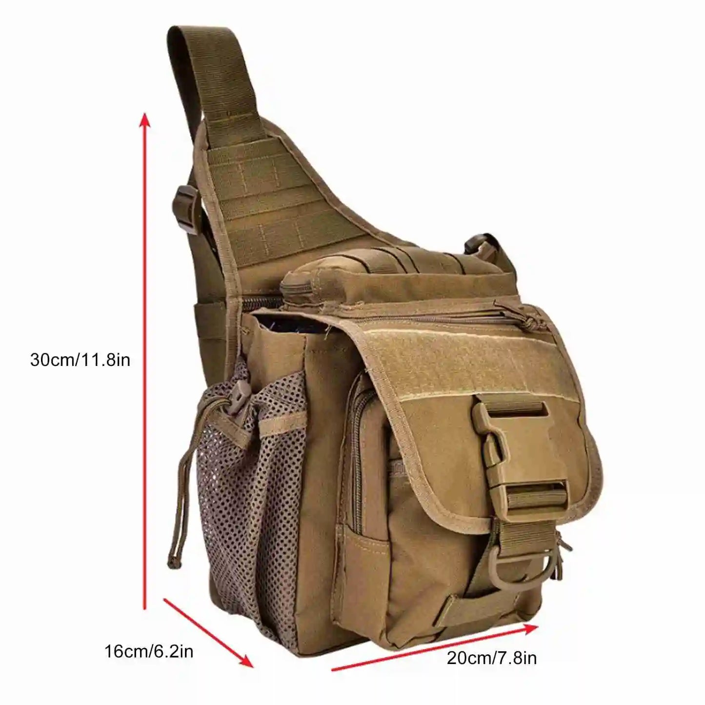 2025 New Men Military Chest Shoulder Bag Pack for Travel