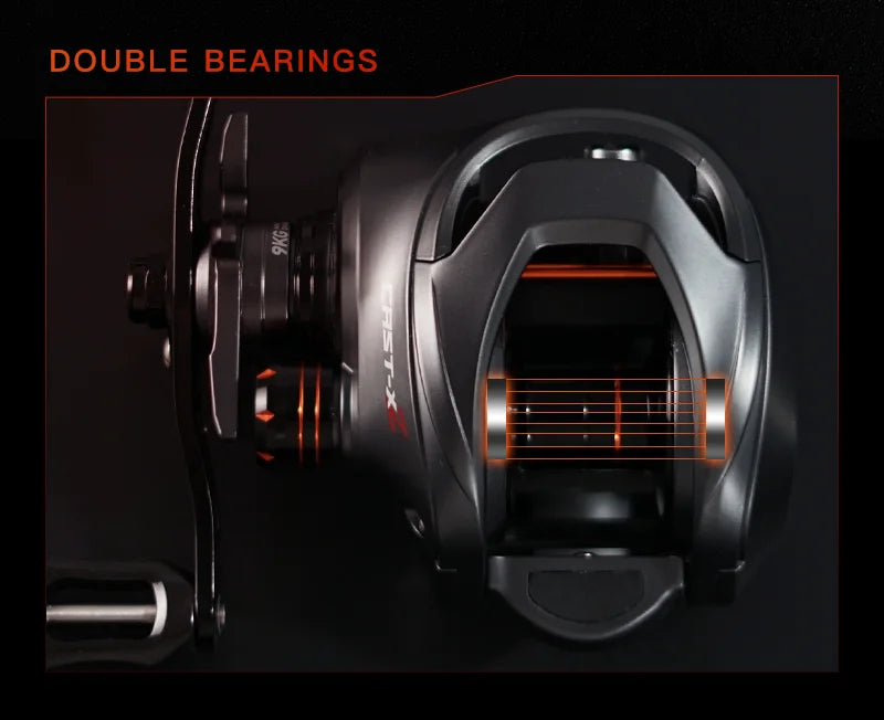 SeaSir Cast X2 Baitcasting Reel 7.3 to 1 Gear Ratio