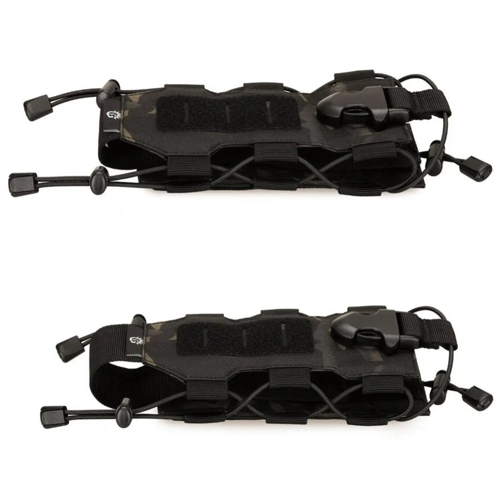 Outdoor Tactical MOLLE Nylon Water Bottle Holder Camping Hiking Mountaineering Pouch Bags