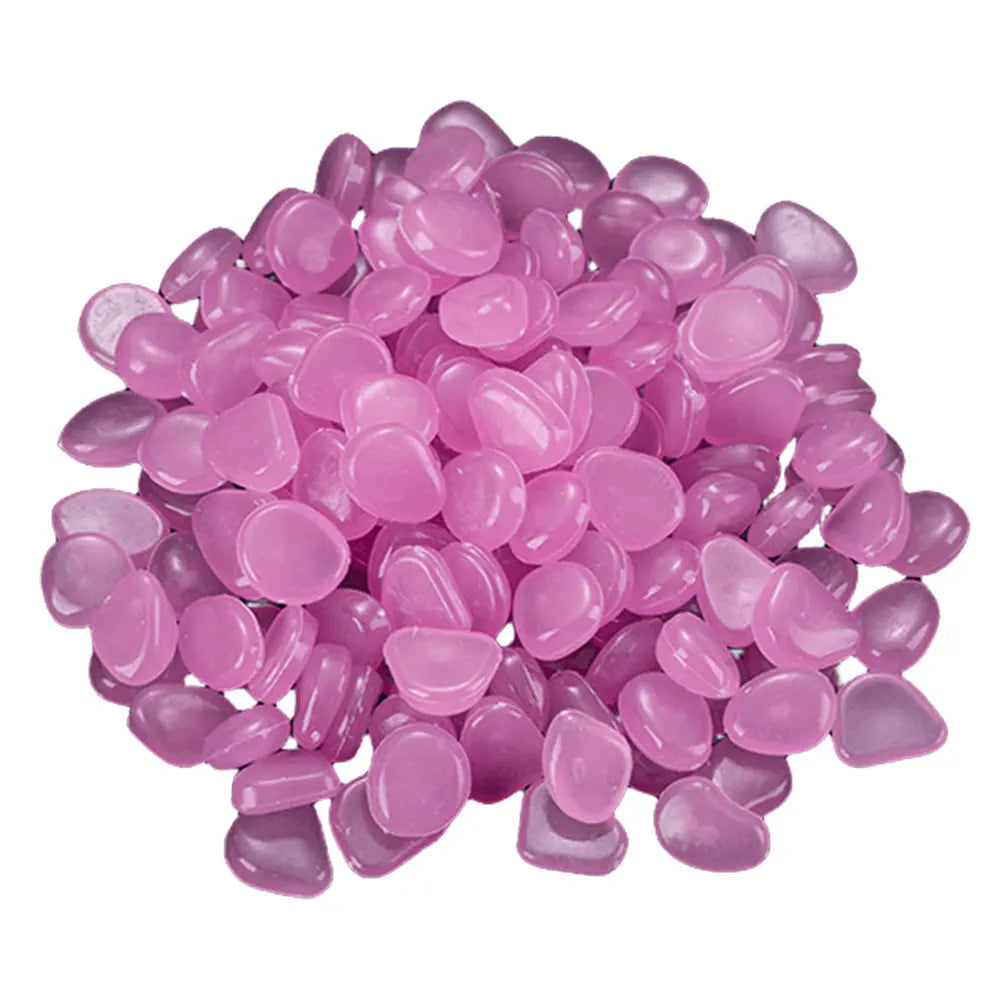 Glow In The Dark Pebbles for Aquarium Fish Tank Decor